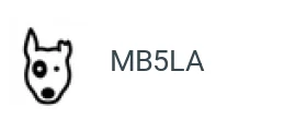 MB5LA Repeater logo